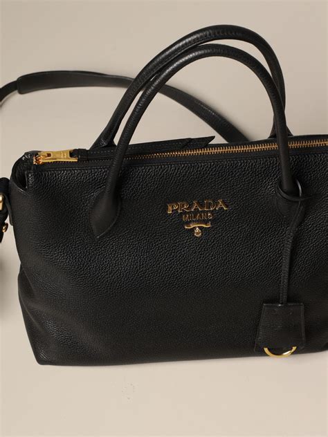 borsa prada nera immagini|borse a spalla prada.